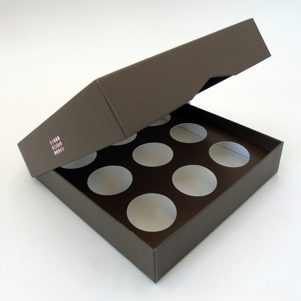 Einlage für Pralinenschachtel