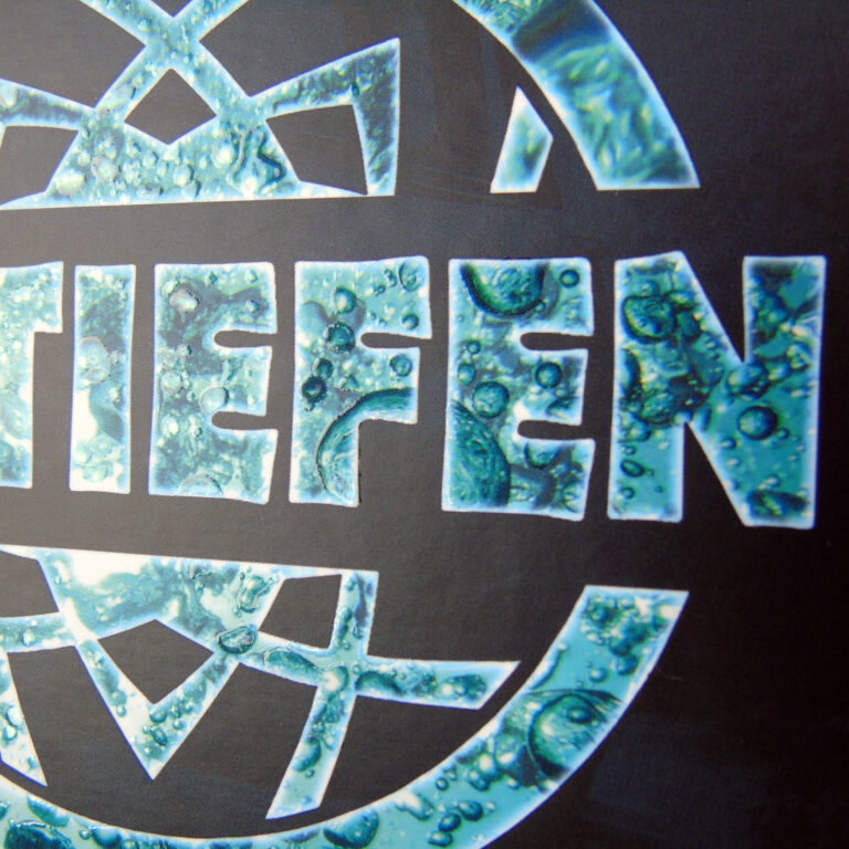 Siebdruck Strukturlack "Wassertropfen"